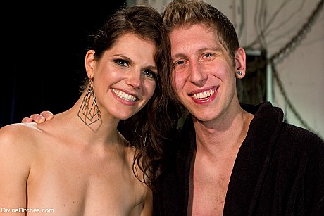 Horny brunette pornstar Bobbi Starr mounts attractive lover with a strapon - Image 20 of 20  in Close Up category   featuring Bobbi Starr, Danny Wylde 