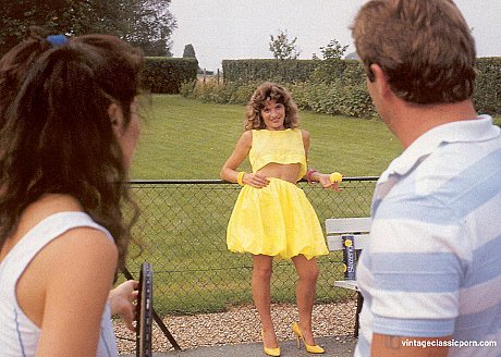 Hotties getting their large asses drilled in an FFM debauchery on the tennis court - Image 2 of 20  in Outdoor category   featuring Jean Pierre Armand, Caroline Laurie 