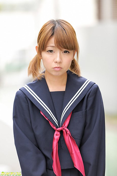 Hot Japanese schoolgirl Fuu Sazanami spreads her shaved twat after kinky sex - Image 1 of 20  in Pussy category   featuring Fuu Sazanami 