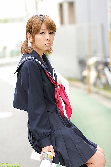 Hot Japanese schoolgirl Fuu Sazanami spreads her shaved twat after kinky sex - Image 2 of 20  in Pussy category   featuring Fuu Sazanami 