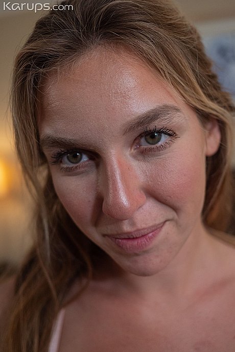 Busty babe Royce Swells exposes her gigantic tits and round booty before masturbating - Image 1 of 20  in Dildo category   featuring Royce Swells 