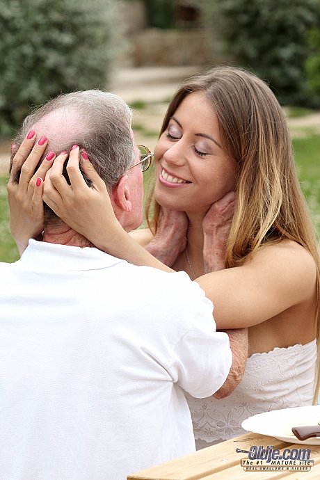 Cute amateur young Nikky Thorne gets her throat and vagina drilled by an mature boy boyfriend stud - Image 2 of 20  in Outdoor category   featuring John, Nikky Thorne 