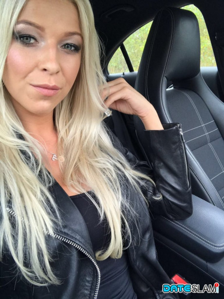 Blondy amateur from Slovenia takes safe for work selfies in a few outfits - #1184808