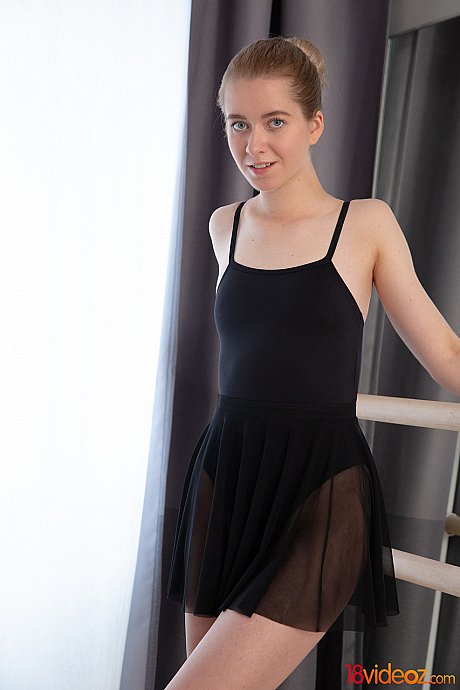 Fresh young dancer Clockwork Victoria gets pounded in the studio in her dance attire - Image 2 of 15  in Pussy category   featuring Ralf Christian, Clockwork Victoria 