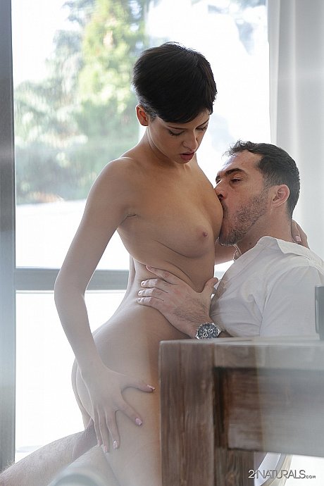 Ravishing Serbian Coco de Mal swallows a pulsing schlong and gets a hardcore banging - Image 13 of 18  in Pussy category   featuring Coco De Mal 