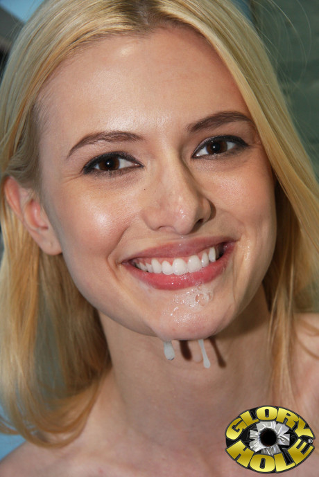 Fresh teen blonde Kennedy Kressler sucks and humps a BBC through a gloryhole - #1127865