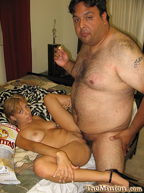 Large titted blondy teen Aiden Layne takes a rod from a chunky guy - Image 9 of 21  in Close Up category   featuring Aiden Layne 