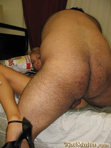 Large titted blondy teen Aiden Layne takes a rod from a chunky guy - Image 10 of 21  in Close Up category   featuring Aiden Layne 