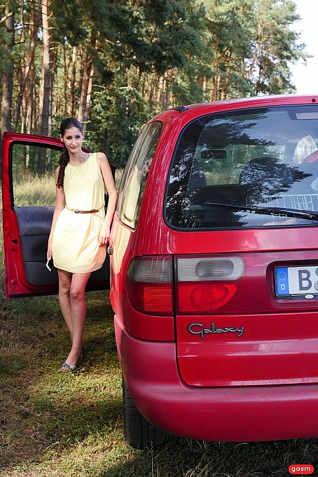 Sexy European babe Coco Kiss sucks a dick and gets hammered on a car - Image 10 of 15  in Hardcore category   featuring Big George, Coco Kiss 