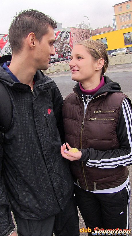 Young teen slut gf girl gets picked up off the streets and plowed hard in just her socks - Image 2 of 15  in Outdoor category   featuring Jennifer Amton 