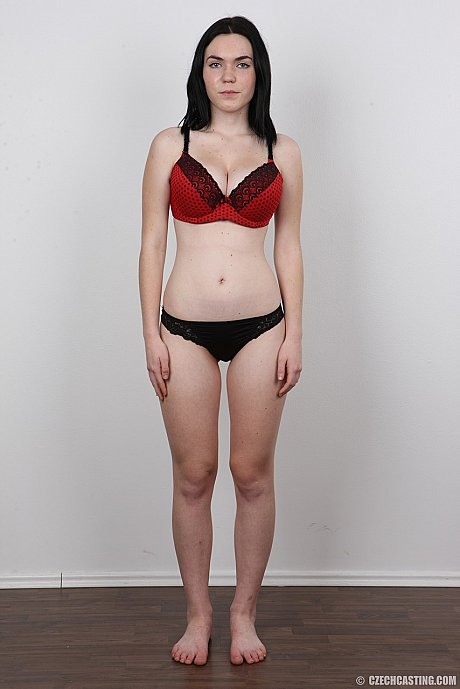 Amateur Petra has perky tits and humongous nipples photographed for a casting call - Image 7 of 20  in Close Up category   featuring Petra 