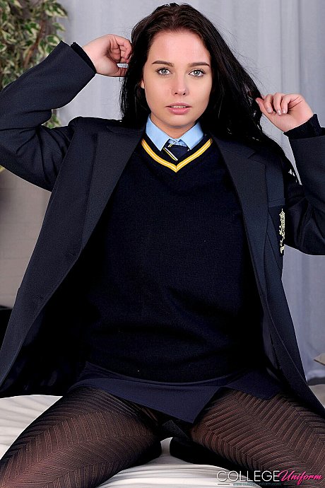 College Uniform Kay - Image 3 of 21  in Non Nude category   featuring Kay 