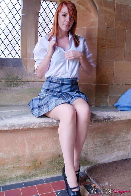 College Uniform performed by Fi Stevens Porn Pics - Image 19 of 21  in Outdoor category   featuring Fi Stevens 
