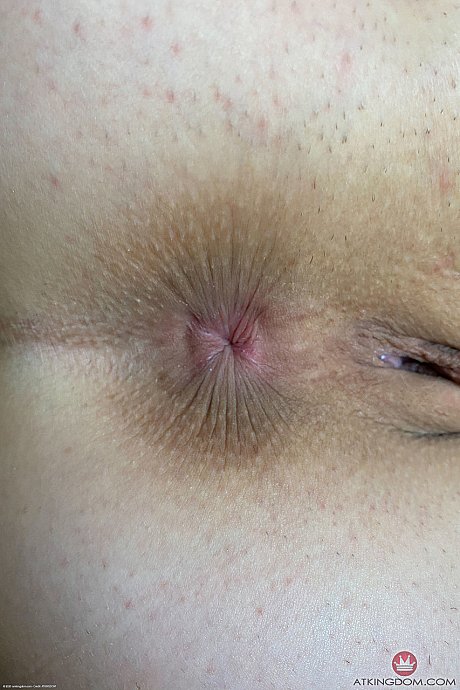 Lovely teenie with a big behind Rosalyn Sphinx shows her inviting holes up close - Image 17 of 20  in Skinny category   featuring Rosalyn Sphinx 