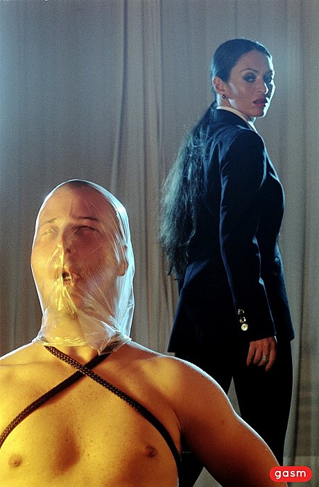 European MILF in glasses bitch woman Empress smokes and torments a naughty lover - Image 7 of 9  in Spreading category   featuring lady empress 