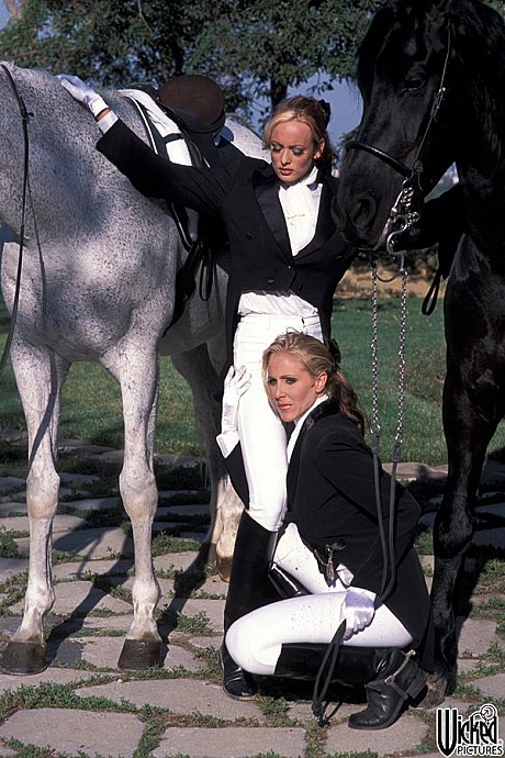 Older jockeys with giant boobs Stormy Daniels & Julia Ann strip & fuck outdoors - Image 19 of 20  in Lesbian category   featuring Julia Ann, Stormy Daniels 