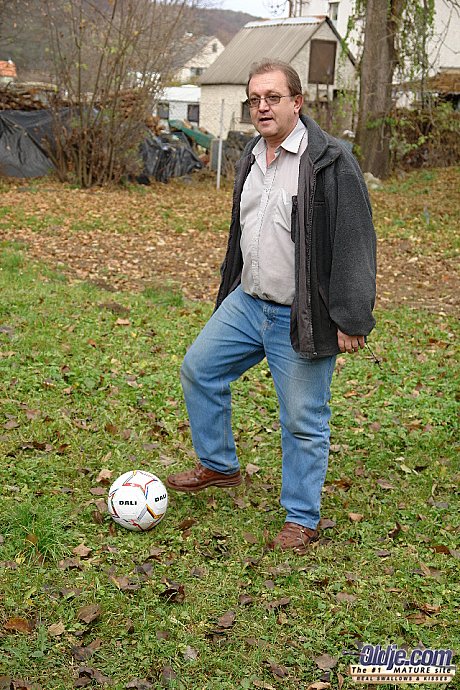 Busty European teenie Natali finds her cougar neighbor in the shower and fucks him - Image 2 of 20  in Teen category   featuring Natali, Sherman 