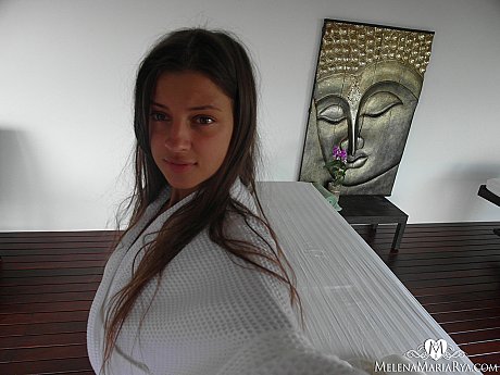 Lovely babe Melena Tara shows off her natural breasts and her hot butt - Image 1 of 15  in Pussy category   featuring Melena Tara 