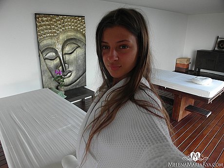 Lovely babe Melena Tara shows off her natural breasts and her hot butt - Image 2 of 15  in Pussy category   featuring Melena Tara 