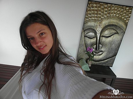 Lovely babe Melena Tara shows off her natural breasts and her hot butt - Image 3 of 15  in Pussy category   featuring Melena Tara 