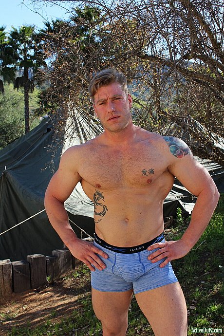 Active Duty performed by John Hawkins XXX Porn Pics - Image 11 of 19  in Gay category  