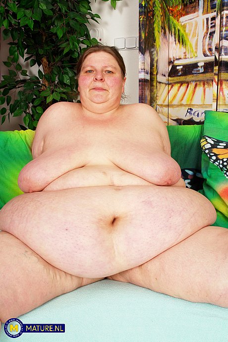 Old SSBBW Antonia C struggles to masturbate with her monstrous dildo - Image 11 of 20  in Amateur category   featuring Antonia C 