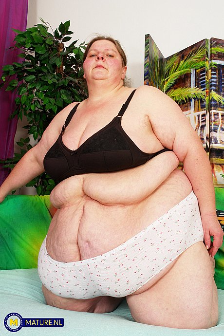 Old SSBBW Antonia C struggles to masturbate with her monstrous dildo - Image 20 of 20  in Amateur category   featuring Antonia C 