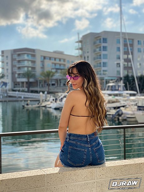 Sweet Canadian babe Aria Leerims a hairy lover and gives an epic blowjob - Image 4 of 21  in Cumshot category   featuring Aria Lee 