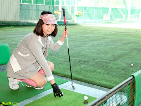 Hot chinese golfer Tomoyo Isumi fucking her coach & showing her creampied snatch - #831090