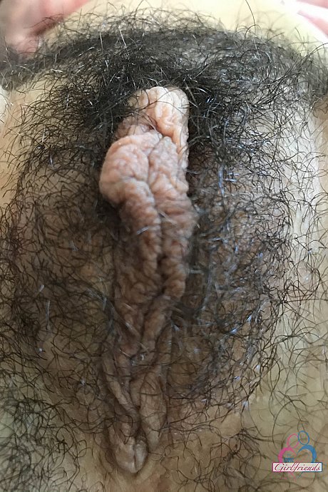 American girl Megan Marx exposing her super furry holes up close - Image 12 of 21  in Pussy category   featuring Megan Marx 