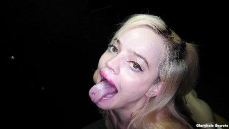 Gloryhole Secrets starring Sage Pilar Porn Pics - #1103500