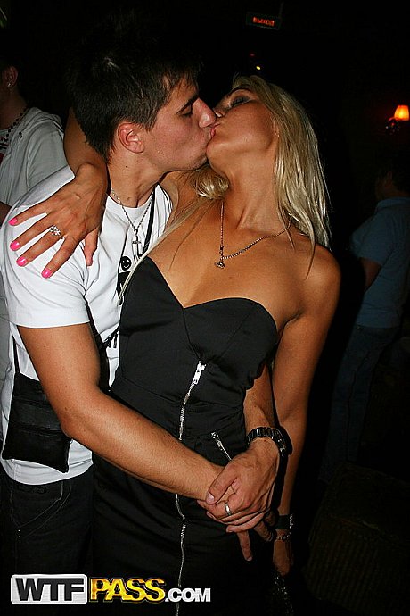 Yellow-haired amateur is joined by her friend for a night out before homemade sex - Image 8 of 16  in Teen category   featuring Jocelyn 