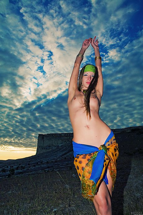 Met Art performed by Mika A naked Pics - Image 5 of 21  in Outdoor category   featuring Mika A 