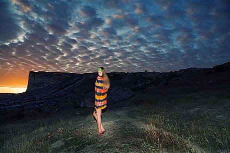 Met Art performed by Mika A naked Pics - Image 21 of 21  in Outdoor category   featuring Mika A 
