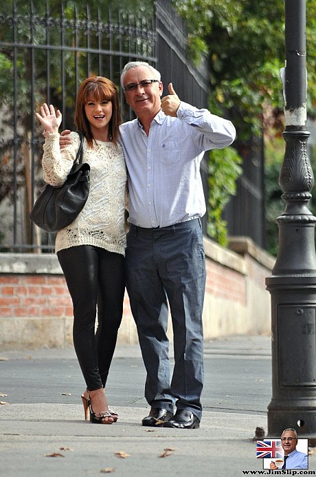 Russian MILF Lora Summer fucks an older husband BF guy she just met in the street