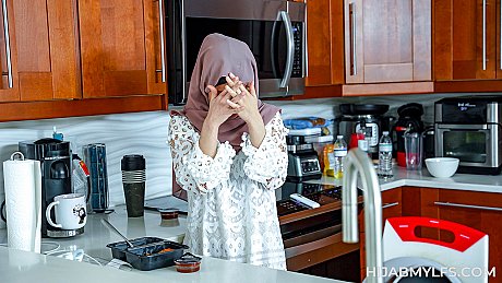 Vietnamese MILF Evie Ling seduces her stepson and gets slammed hard on a couch - Image 13 of 21  in Amateur category   featuring Nicky Rebel, Evie Ling 