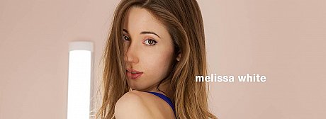 White young with a pretty butt slides her thong aside before toying her twat - Image 11 of 11  in Pussy category   featuring Melissa White 