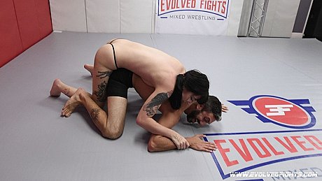 Inked wrestler Charlotte Sartre gets her mouth & vagina banged by her partner - Image 4 of 21  in Pussy category   featuring Charlotte Sartre, Jay West 