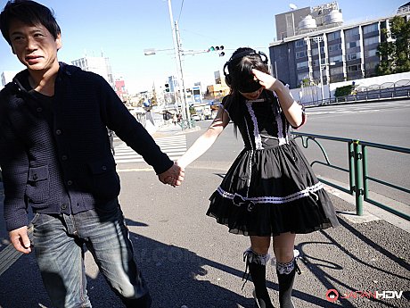 Kinky Japanese maid Yui Kyouno gets treated to a remote controlled vibrator - Image 11 of 20  in Outdoor category   featuring Yui Kyouno 