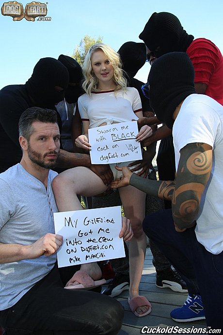 Pale yellow-haired Lily Rader has tiny pussy boned & face jizzed in BBC orgy - Image 1 of 21  in Pussy category   featuring Lily Rader 