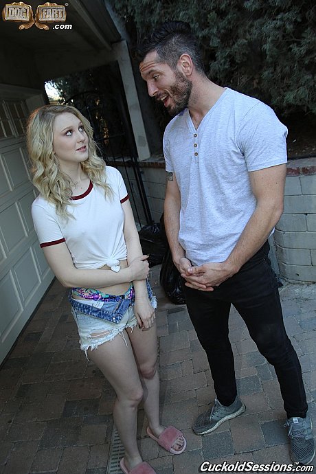 Pale yellow-haired Lily Rader has tiny pussy boned & face jizzed in BBC orgy - Gallery #34626