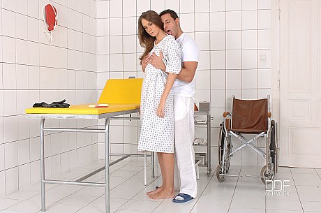 Dirty patient Mika gets her booty spanked hard by a ruthless horny doctor - Image 12 of 21  in Pussy category   featuring Angelic Anya 