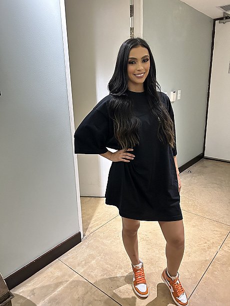 Ravishing hispanic babe Daniela Alonso teases with her firm booty in pretty undies - Image 13 of 14  in Model category   featuring Daniela Alonso 