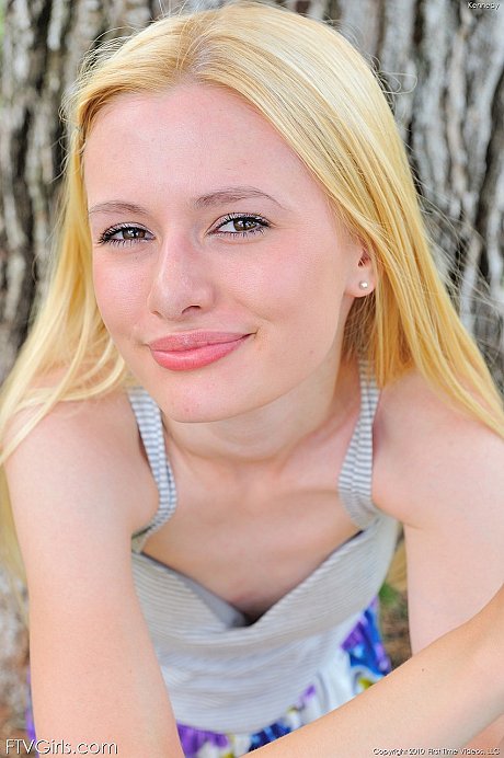 Very petite blonde hottie Kennedy gets completely undressed & spreads ass in public - Image 12 of 16  in Outdoor category   featuring Kennedy Kressler 