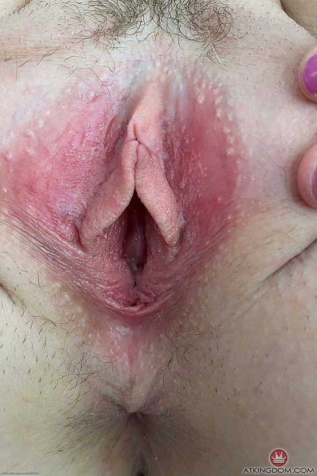 Attractive teen with humongous breasts Melody Marks shows her pretty pussy up close & poses - Image 18 of 20  in Pussy category   featuring Melody Marks 