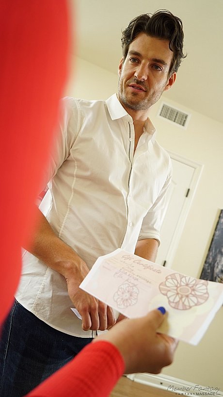 Lucky client will never forget latina masseuse's monstrous boobies and bushy snatch - Image 2 of 16  in Latina category   featuring Ella Knox, Jay Smooth 