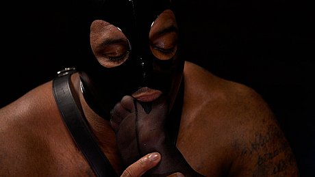 Sophia Locke pegs a restrained ebony fiance bf man during a bout of femdom play - Image 9 of 20  in Pussy category   featuring Sophia Locke, Micah Martinez 