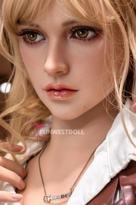 Silicone sex doll strips before getting finger screwed while standing - #1324433