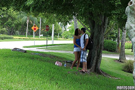 Pretty teen Alexis Grace gets drilled and takes a cumshot in her mouth outdoor - Image 2 of 16  in Outdoor category   featuring Alexis Grace 