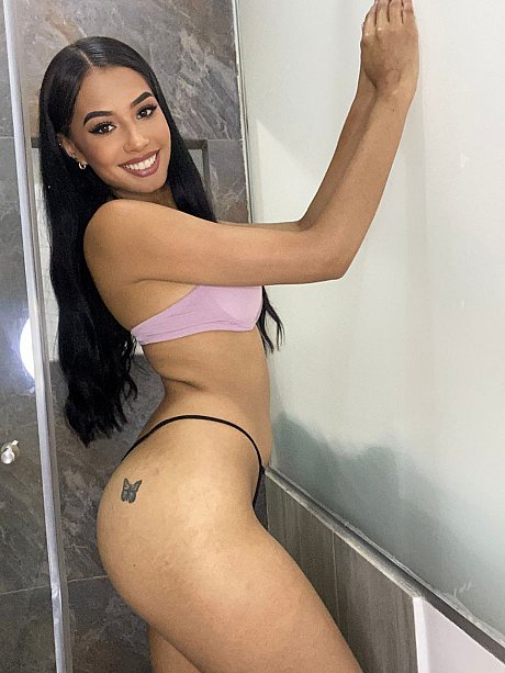 Stunning pretty brunette Cecilia Suarez flaunts her enormous booty in a cute compilation - Image 1 of 10  in Model category   featuring Cecilia Suarez 